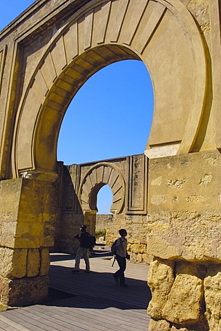 Ruins of Medina Azahara, palace built by Caliph Abd al-Rahman III, Cordoba, Andalusia, Spain, Europe