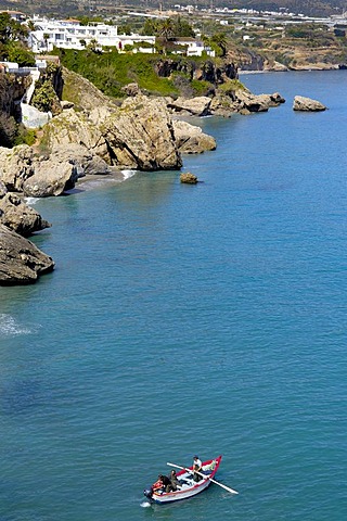 Playa de Calahonda, Calahonda Beach, Nerja, La Axarquia, Costa del Sol, Malaga province, Andalusia, Spain, Europe