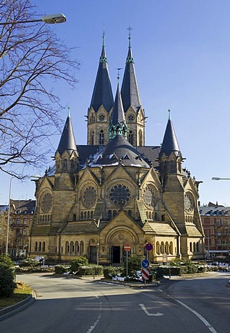 Ringkirche, Protestant church, Wiesbaden, Hessen, Germany, Europe