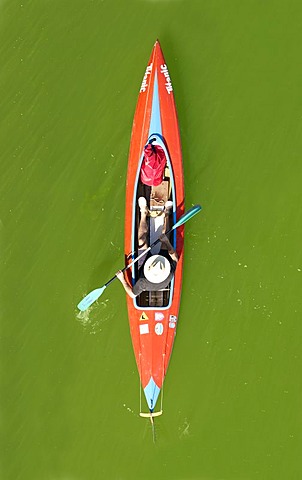 Kayak from above