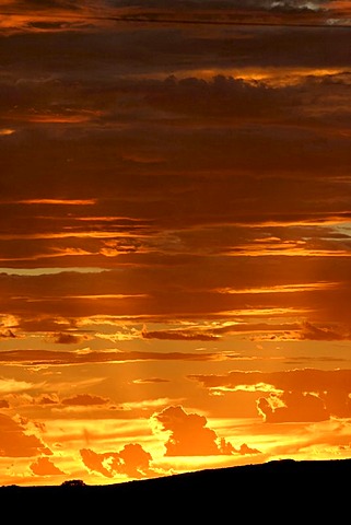 Sunset sky, Northwest Australia