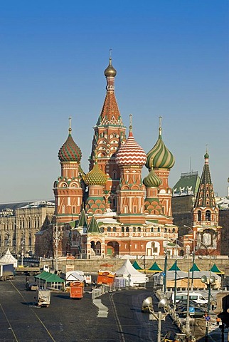 Saint Basil Cathedral, Moscow, Russia