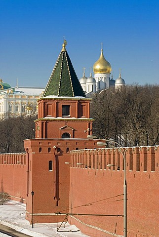 Tower, Kremlin, Moscow, Russia