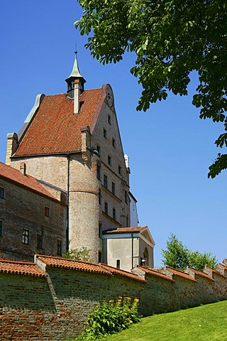 Trausnitz Castle near Landshut, Bavaria, Germany, Europe