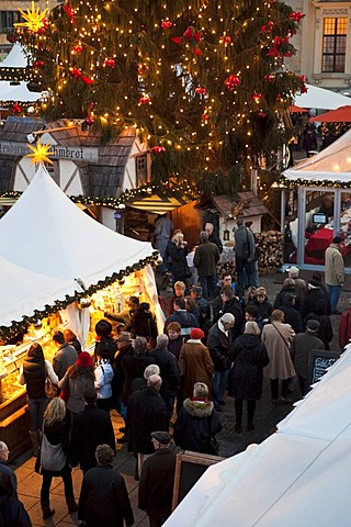 Christmas market on Gendarmenmarkt, Berlin, Germany, Europe