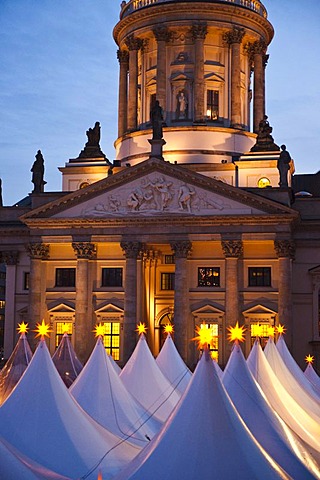 Christmas market on Gendarmenmarkt, Berlin, Germany, Europe