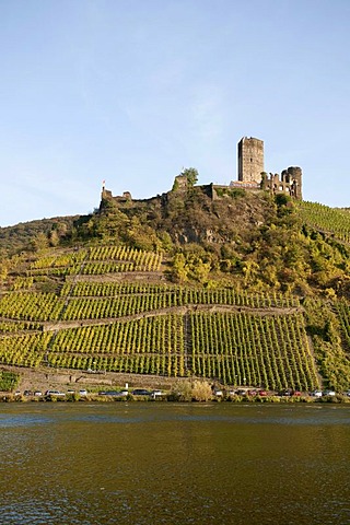 Ruins of Metternich Castle, Beilstein an der Mosel, Rhineland-Palatinate, Germany, Europe