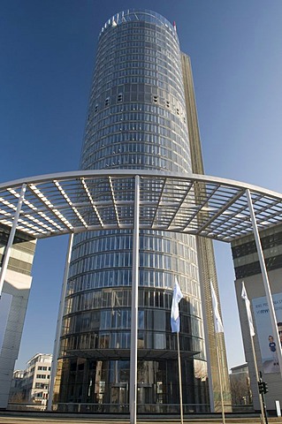 The RWE-Turm Tower, Essen, Ruhrgebiet area, North Rhine-Westphalia, Germany, Europe