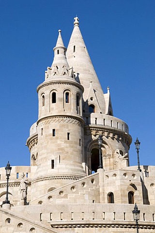 Fishermen's Bastion, Budapest, Hungary, Europe