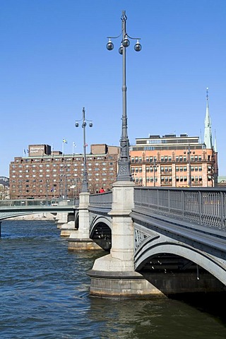 Sheraton Hotel, Riddarfjaerden, Stockholm, Sweden, Scandinavia, Europe