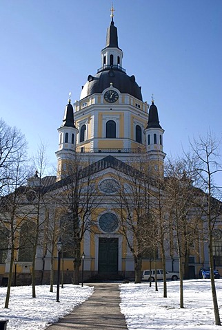 Baroque church Katarina kyrka in Soedermalm, Stockholm, Sweden, Scandinavia, Europe