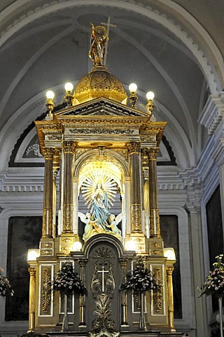 Altar, Catedral de la Asuncion, 1860, Leon, Nicaragua, Central America