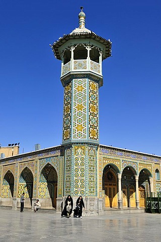 Holy Fatima al-Masumeh mosque at Qom, Qum, Ghom, Iran, Asia