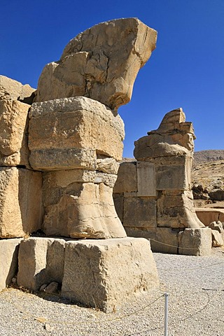 Achaemenid archeological site of Persepolis, UNESCO World Heritage Site, Persia, Iran, Asia