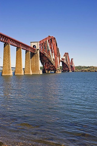 Forth Railway Bridge, Queensferry, Firth, Scotland, United Kingdom, Europe