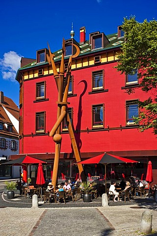 Sebastian Lotzer Haus building, Horb am Neckar, Black Forest, Baden-Wuerttemberg, Germany, Europe