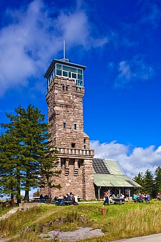 Hornisgrinde mountain, Hornisgrinde Tower, Black Forest, Baden-Wuerttemberg, Germany, Europe