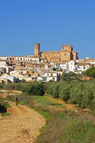 San Mateo church, Banos de la Encina, province of Jaen, Andalusia, Spain, Europe