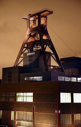 GlueckAuf2010 cultural festival at the start of the European Capital of Culture year, on the site of the Zeche Zollverein mine and coking plant, Essen, North Rhine-Westphalia, Germany, Europe