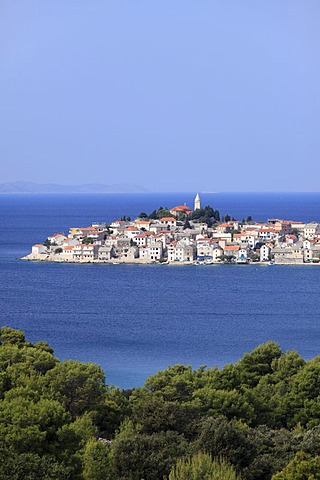 Primosten, Dalmatia, Adriatic Sea, Croatia, Europe
