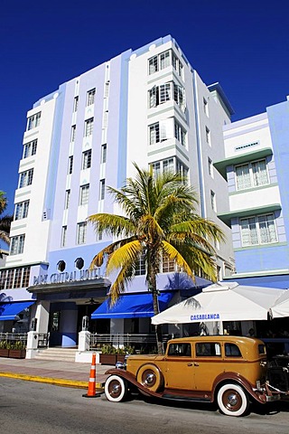 Park Central Hotel, Ocean Drive, Miami South Beach, Art Deco district, Florida, USA