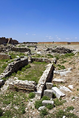 Castle built by Frederick II, 13th century, and enlarged by Charles I, Lucera, Puglia, Apulia, Italy, Europe