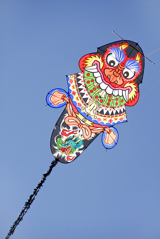 Chinese kite, International Kite Festival, Bristol, England, United Kingdom, Europe