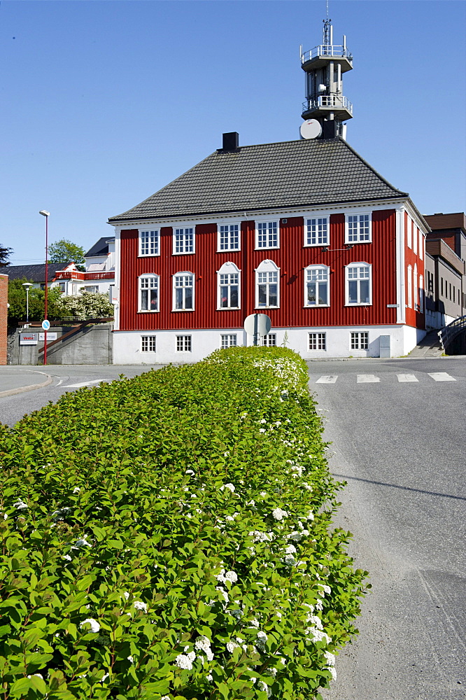 Former telegraph office, Bronnoysund, Norway, Scandinavia, Europe