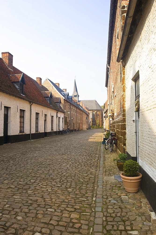 Beguinage of Diest, UNESCO World Heritage Site, Belgium, Europe