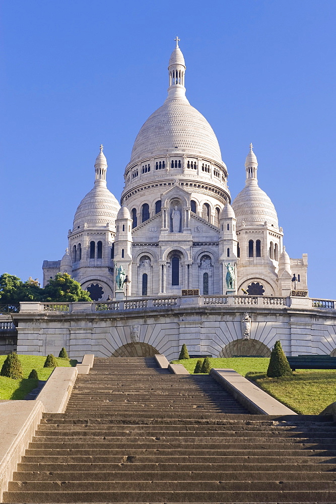 Basilica Sacre Coeur, Montmartre, Paris, France, Europe