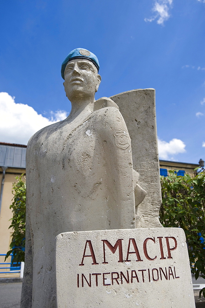 Monument to the soldiers of AMACIP international, Montmedy, Lorraine, France, Europe