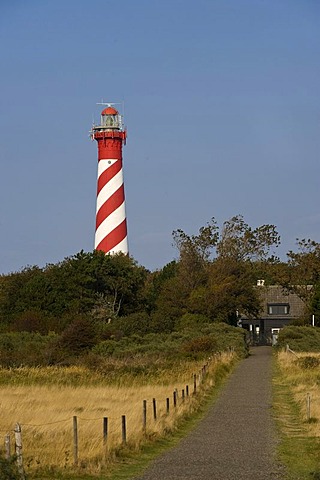 Lighthouse, Hamstede, Zeeland, Holland, Netherlands, Europe