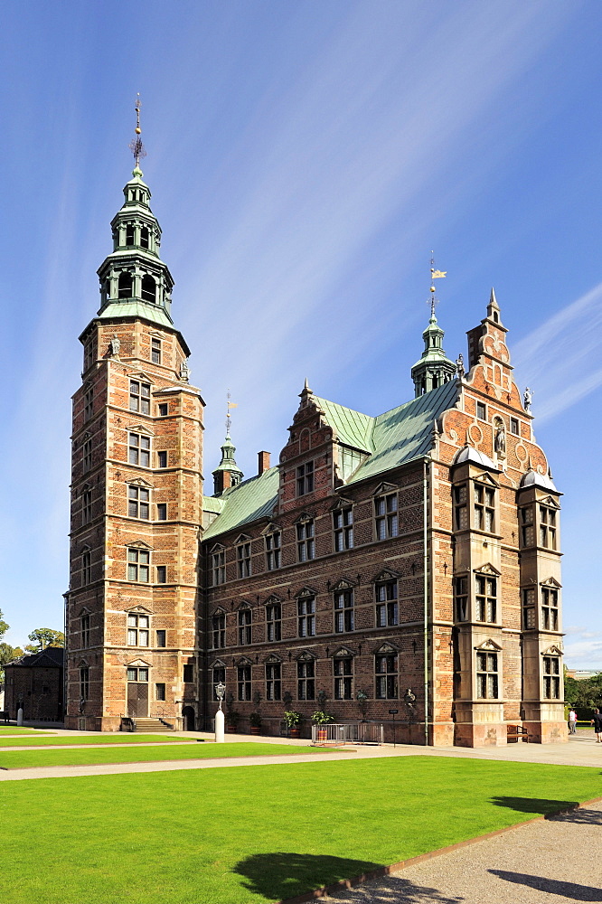 Rosenborg Castle, Copenhagen, Denmark, Scandinavia, Northern Europe, Europe