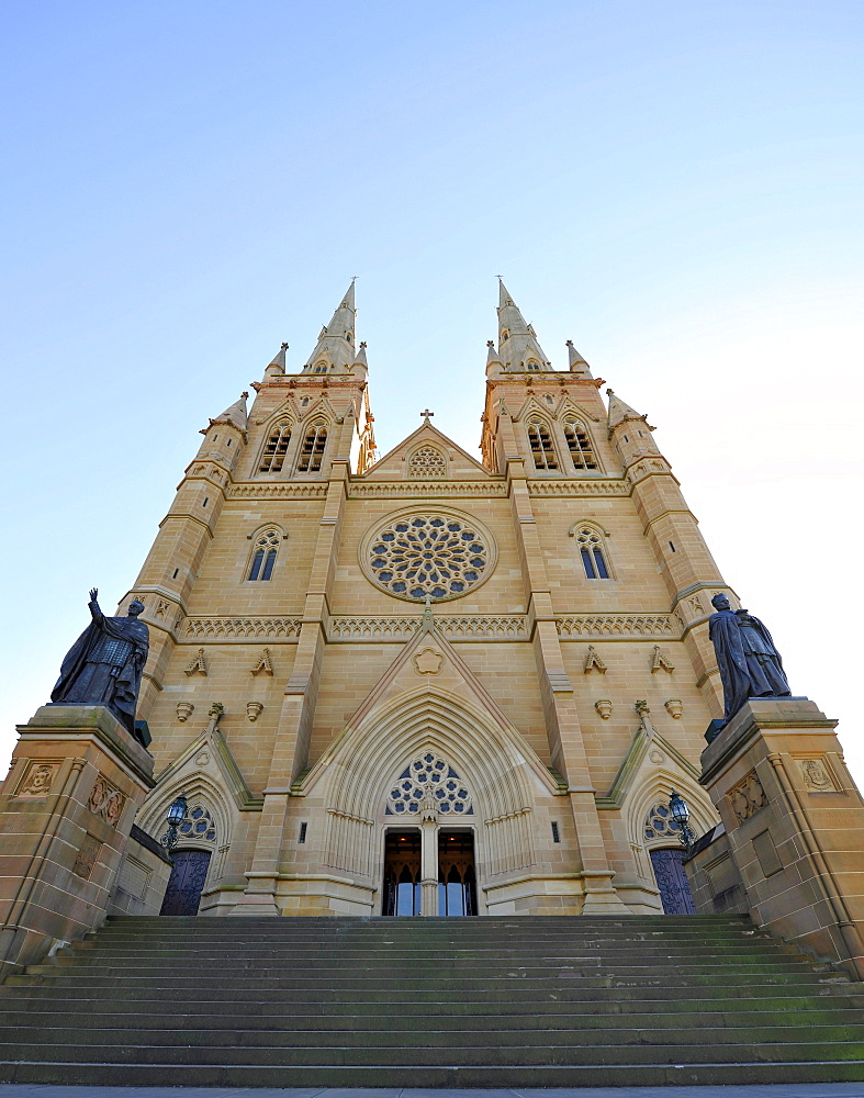 South portal, St. Mary's Cathedral, Sydney, New South Wales, Australia