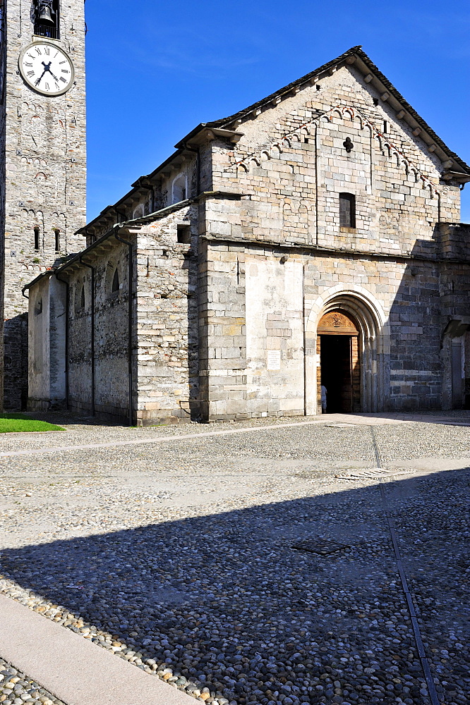 Church of St. Gervasio and Protasio, Baveno, Lake Maggiore, Piedmont, Italy, Europe