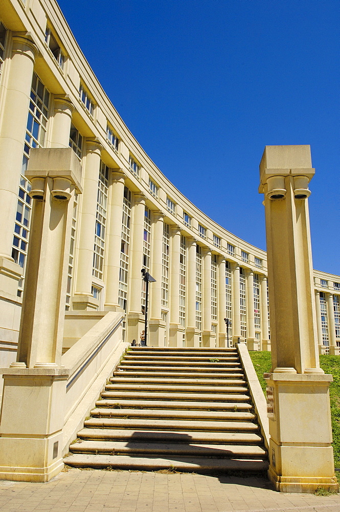 Antigone residential complex, 1979-1983, by Ricard Bofill, Montpellier, Herault, Languedoc-Roussillon, France, Europe