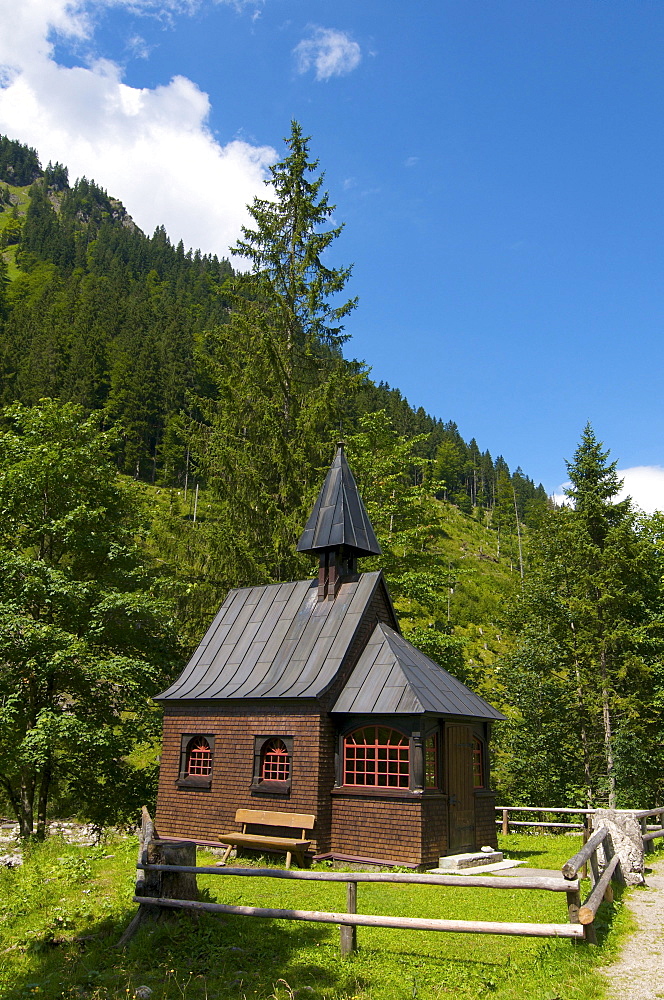 Hintersteiner Valley, Bad Hindelang, Allgaeu, Bavaria, Germany, Europe