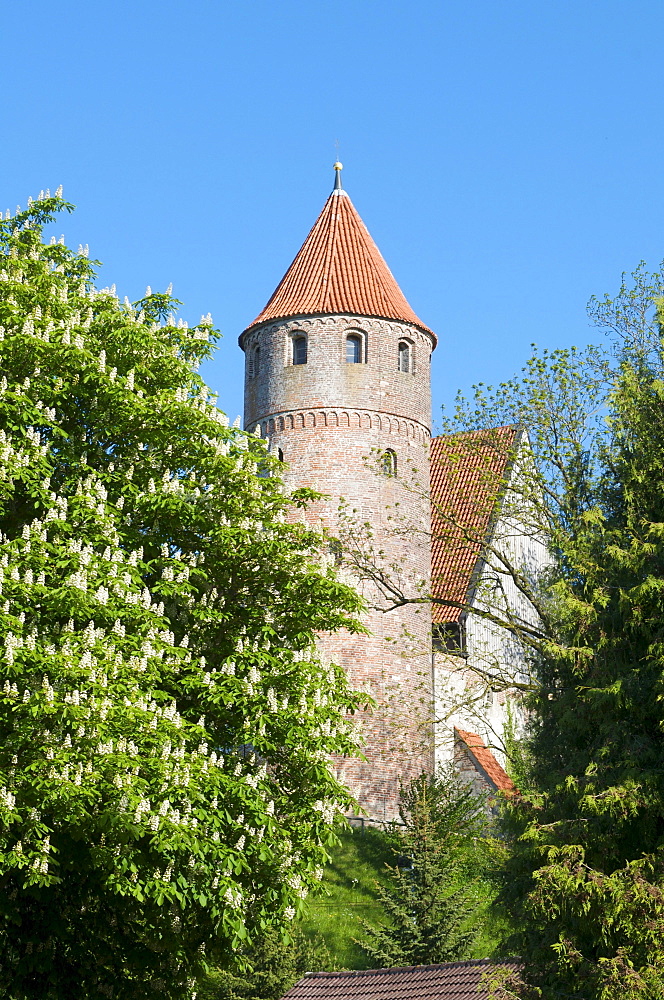 Blasius Tower, Kaufbeuren, Allgaeu, Bavaria, Germany, Europe