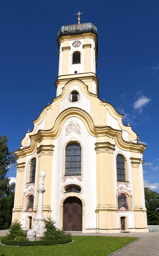 Pilgrimage Church of Maria Steinbach, Maria Steinbach, Allgaeu, Bavaria, Germany, Europe