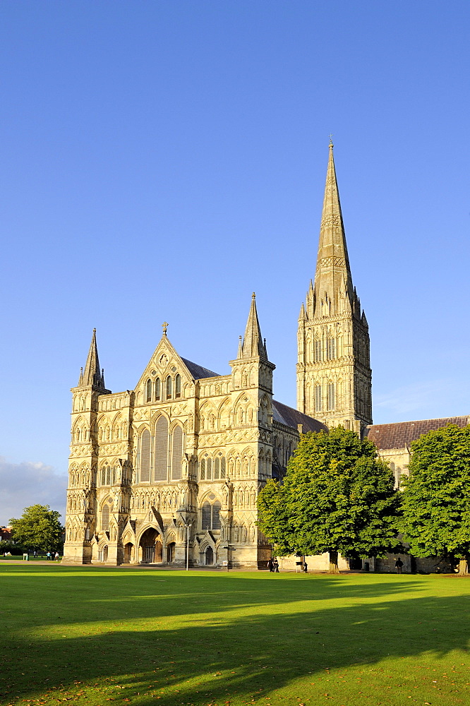 St. Mary's Cathedral in Salisbury, Wiltshire, England, United Kingdom, Europe