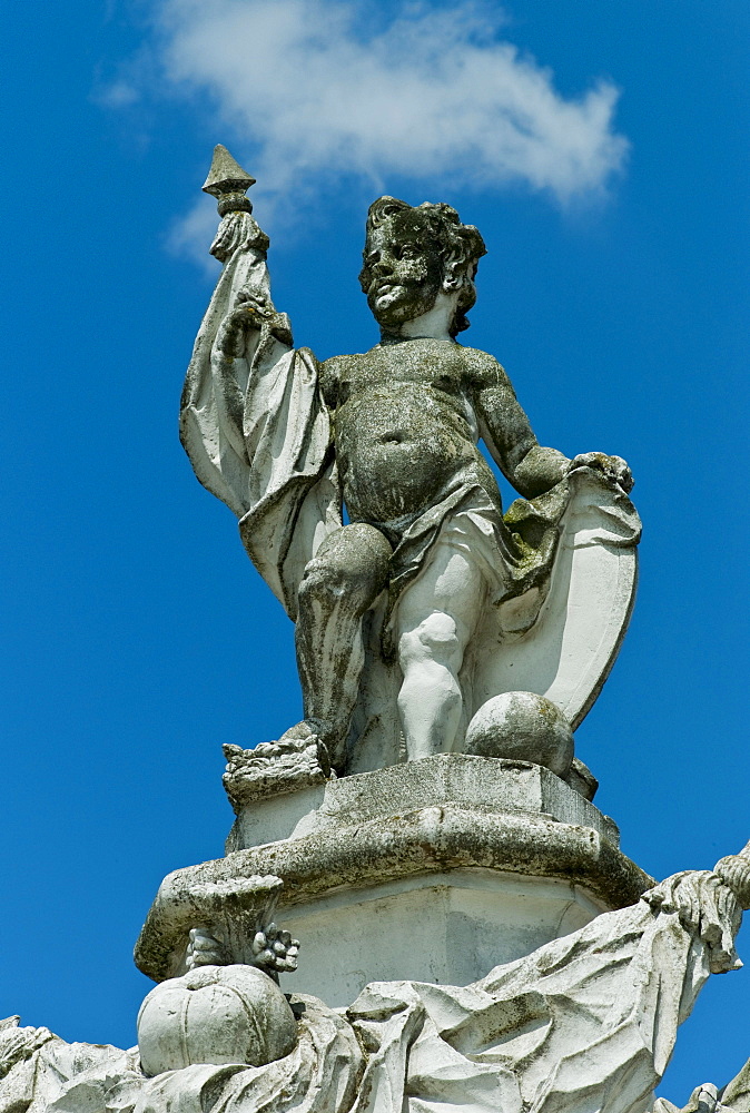 Sculpture, Karlsruhe Palace, Baden State Museum since 1921, Karlsruhe, Baden-Wuerttemberg, Germany, Europe