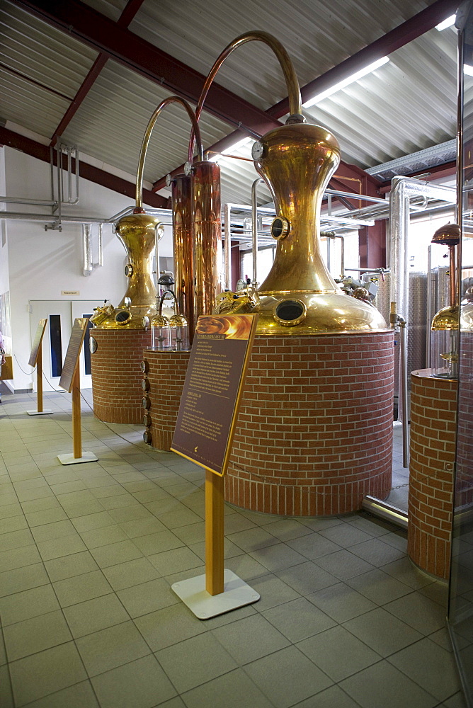 Slyrs Bavarian malt whiskey distillery in Schliersee, Bavaria, Germany, Europe