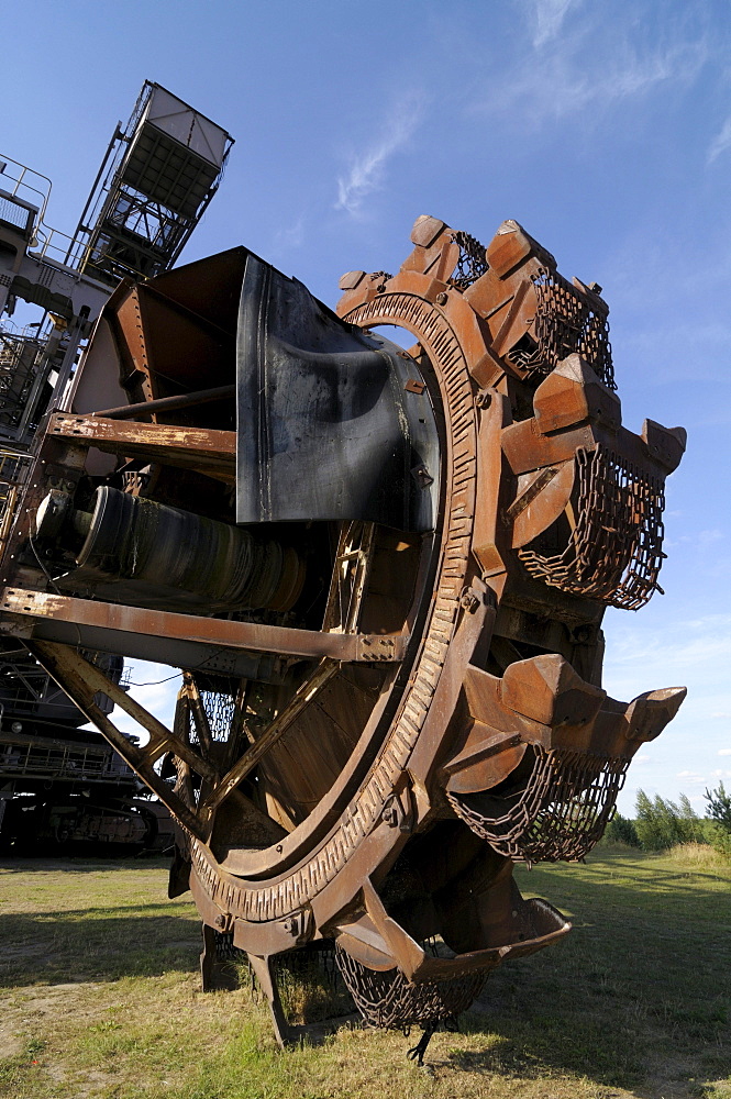 Big Wheel bucket-wheel excavator, Ferropolis, City of Iron, Saxony-Anhalt, Germany, Europe