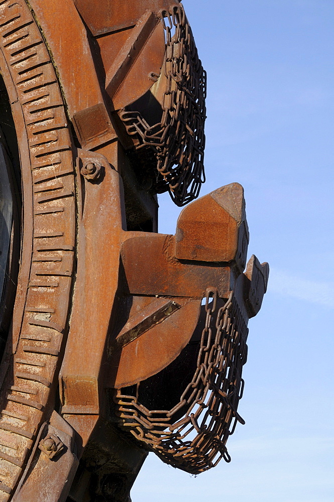 Big Wheel bucket-wheel excavator, Ferropolis, City of Iron, Saxony-Anhalt, Germany, Europe