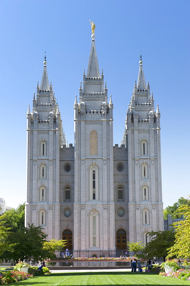 Salt Lake Temple of the Church of Jesus Christ of Latter-day Saints, Salt Lake City, Utah, USA