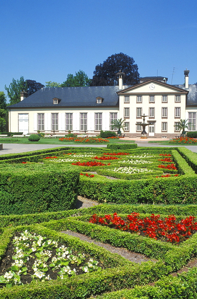 Parc de l'orangery in Strasbourg, park, Alsace, France, Europe