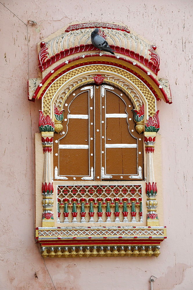 Detail, rat temple of the Karni Devi, near Bikaner, Rajasthan, northern India, Asia