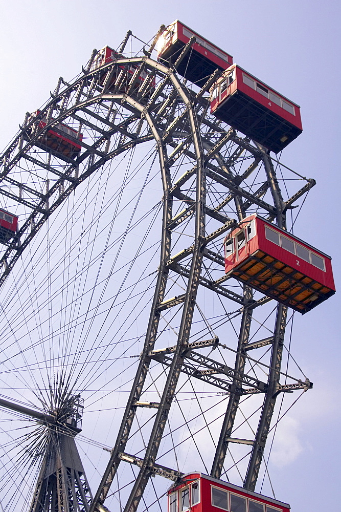 Riesenrad, Prater Wheel, Vienna, Austria, Europe