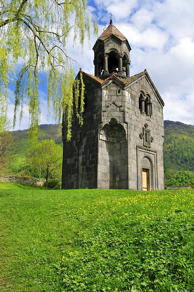 Historic Armenian Orthodox church at Haghpat monastery, UNESCO World Heritage Site, Armenia, Asia