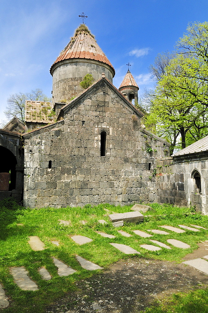 Historic Armenian Orthodox church at Sanahin monastery, UNESCO World Heritage Site, Armenia, Asia